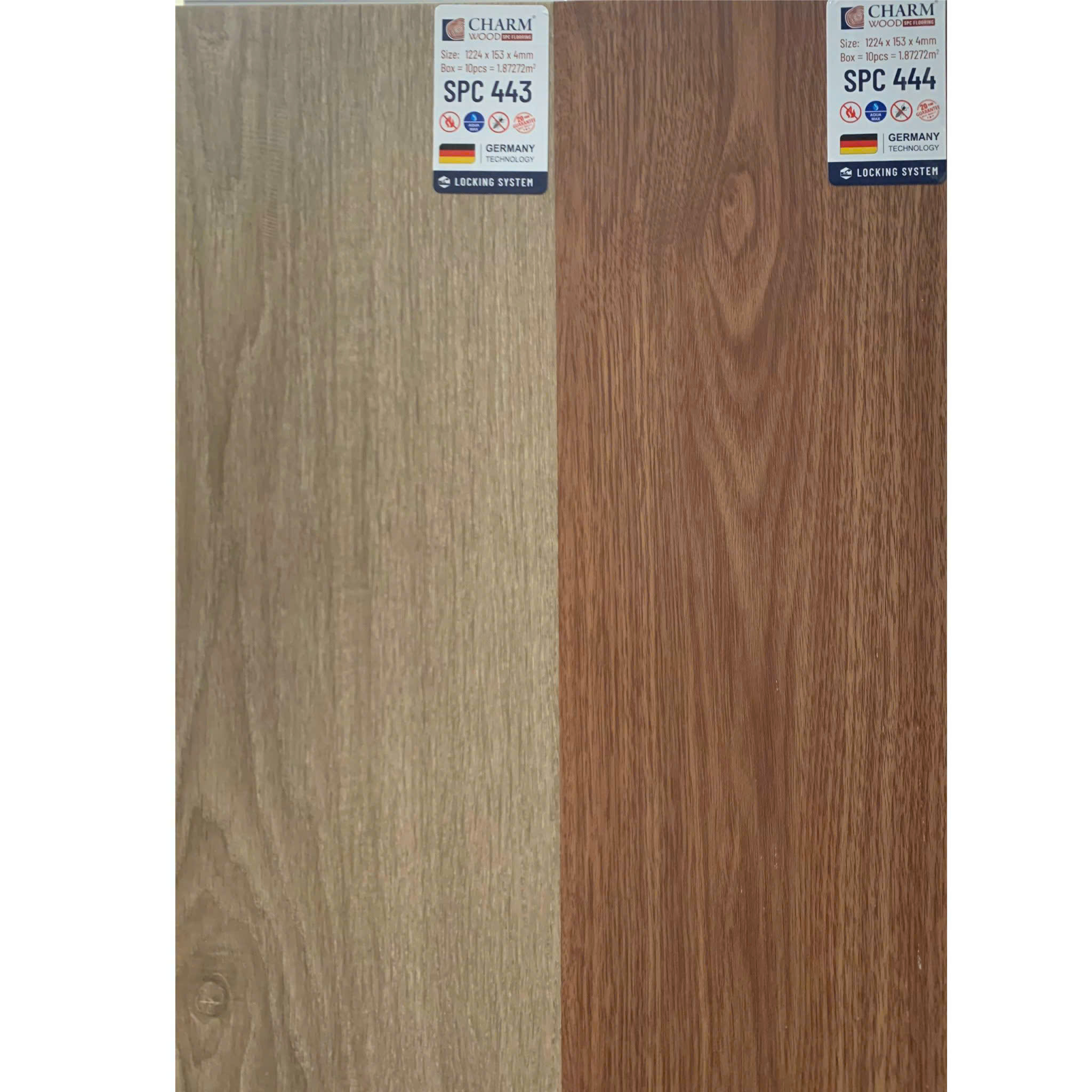 Sàn nhựa lõi đá CHARM WOOD – GLOTEX