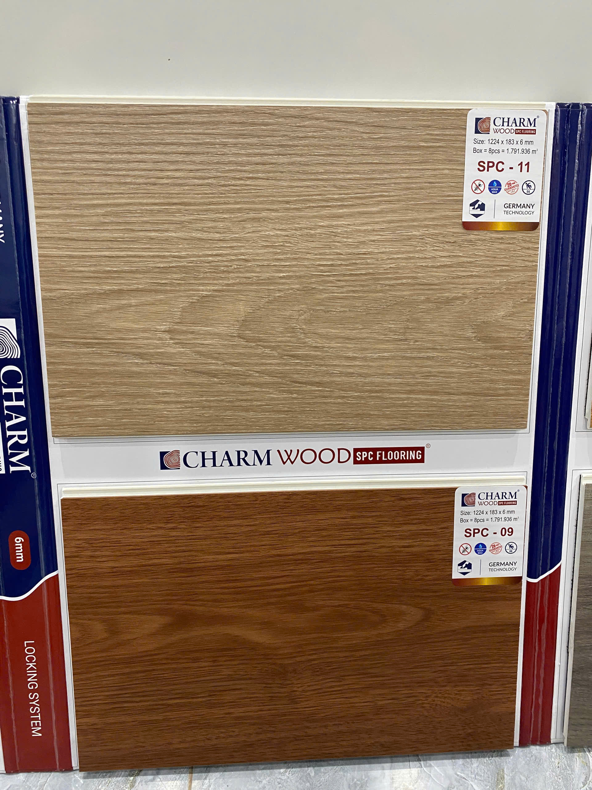 Sàn nhựa lõi đá CHARM WOOD – GLOTEX